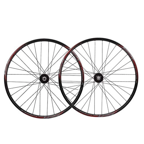 Mountain Bike Wheel : TYXTYX Bicycle Wheelset 26 Inch MTB Cycling Wheel Rims 559 Disc Brake Bike Sealed Bearing Hub QR 32 Spoke for 11 Speed Cassette Flywheel