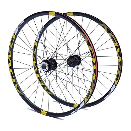 Mountain Bike Wheel : TYXTYX Bike Wheel Set 26 27.5 29 Inch, MTB Wheelset Double Wall 32H Rim Disc Brake 8 9 10 Speed