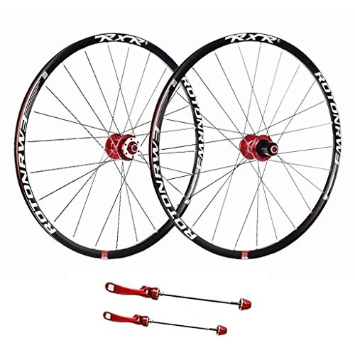 Mountain Bike Wheel : TYXTYX Cycling Wheels 27.5, Bike Bicycle Wheelset Double Wall Quick Release MTB Rim Sealed Bearings Disc 7 8 9 10 Speed