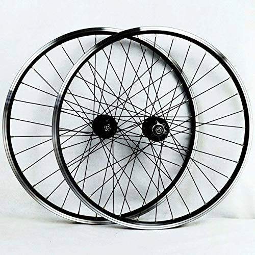 Mountain Bike Wheel : TYXTYX MTB Bike Wheelset 26" 27.5" 29" Disc Rim Brake Bicycle Cycling Wheel Double Wall Alloy Rim Quick Release 32 Spokes For 7 / 8 / 9 / 10 / 11 Speed Cassette Flywheel