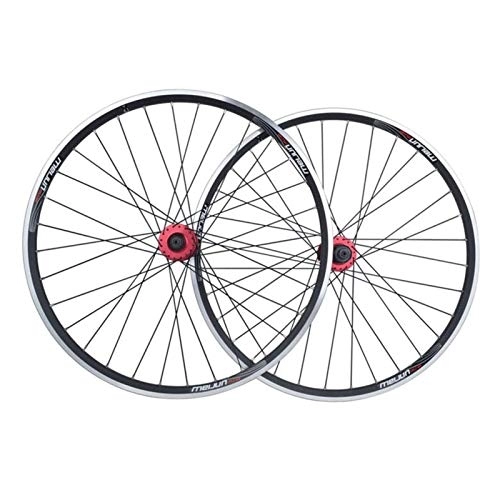 Mountain Bike Wheel : TYXTYX Quick Release Axles Bicycle Accessory MTB Disc Brake Wheelset 26 Inch Mountain Bike Rims Cycling Quick Release Wheel Bicycle Wheel 32 Spoke For 7-10 Speed Cassette Flywheel Road Bicycle Cycl
