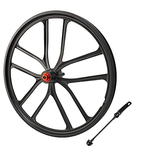 Mountain Bike Wheel : Ultralight 20'' Folding Bike Wheelset High Strength 20inch 1.5~2.125 Disc Brake Mountain Bicycle Front / Rear Wheel 6 Hole Hub Wheels - Front