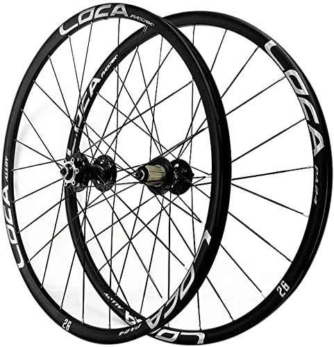 Mountain Bike Wheel : UPVPTK Bicycle Front Rear Wheel, 26 / 27.5 / 29" Ultralight Alloy MTB Rims Quick Release Disc Brake MTB Cycling Wheels 8 9 10 11 12 Speed Wheel (Color : Silver, Size : 27.5INCH)