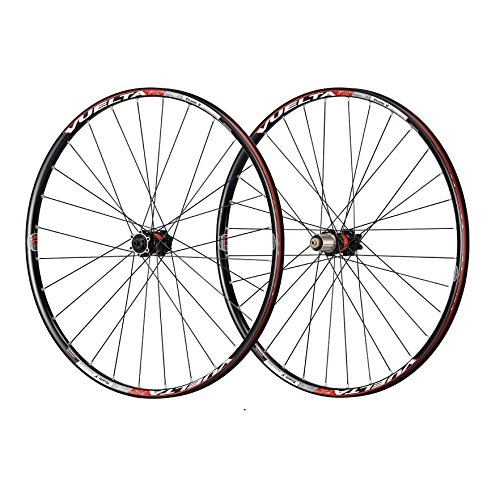 Mountain Bike Wheel : Vuelta MTB Team V Wheel Set, Black, 29-Inch