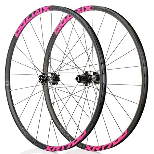 Mountain Bike Wheel : Wheel For Mountain Bik 26" / 27.5 In MTB Bicycle Wheelset Double Wall Rim Ultra-Light 1620g Disc Brake 8-11S Cassette Hub Sealed Bearing QR