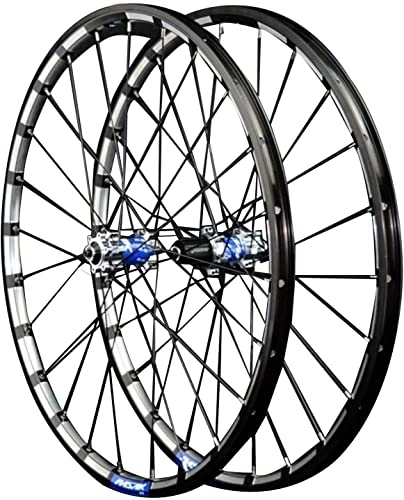 Mountain Bike Wheel : Wheelset 26 / 27.5inch Bike Wheelset, Aluminum Alloy 4 Bearing Bicycle Wheel 7 / 8 / 9 / 10 / 11 Speed C Brake V Brake Mountain Bike Road Wheel road Wheel (Size : 26inch)