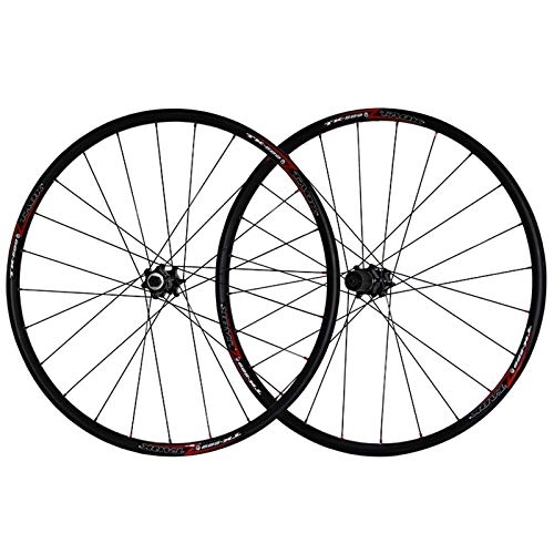 Mountain Bike Wheel : Wheelset 26 Inch Mountain Bike Wheel Set Two-palin Straight-pull Disc Brake Carbon Fiber Hub 8-9-10-11 Speed Bicycle Double-layer Rim