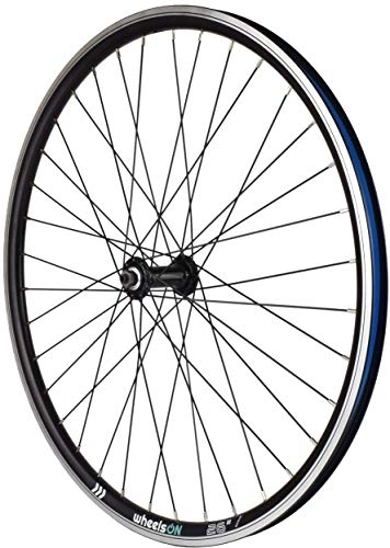 Mountain Bike Wheel : wheelsON 26 inch Front Wheel Hybrid / Mountain Bike Rim-Brake 36H Black Quick Release