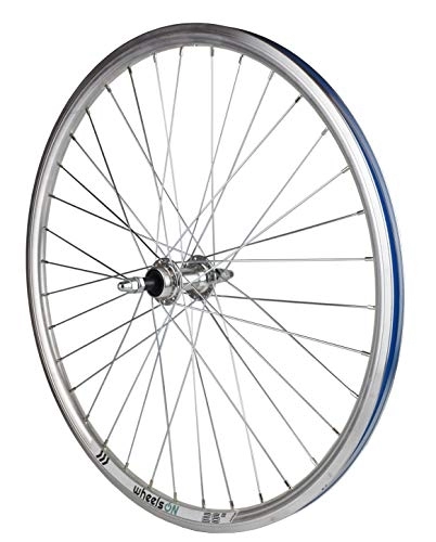 Mountain Bike Wheel : wheelsON 26 inch Rear Wheel Mountain Bike for 6 / 7 Speed Threaded Freewheel Rim-Brakes 36H Silver