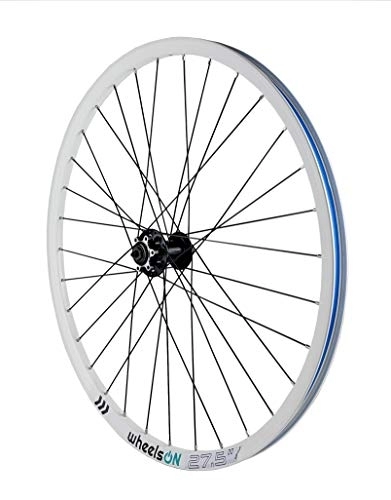 Mountain Bike Wheel : wheelsON 27.5 Inch 650b Front Wheel Mountain Bike 32H Disc White QR