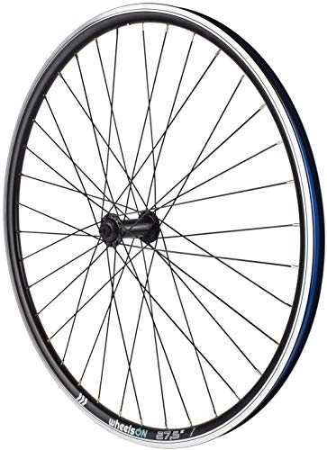 Mountain Bike Wheel : wheelsON 650b 27.5 inch Front Wheel Quick Release Mountain Bike Rim Brake Black