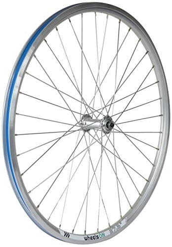 Mountain Bike Wheel : wheelsON 650b 27.5 inch Front Wheel Quick Release Mountain Bike Rim Brake Silver