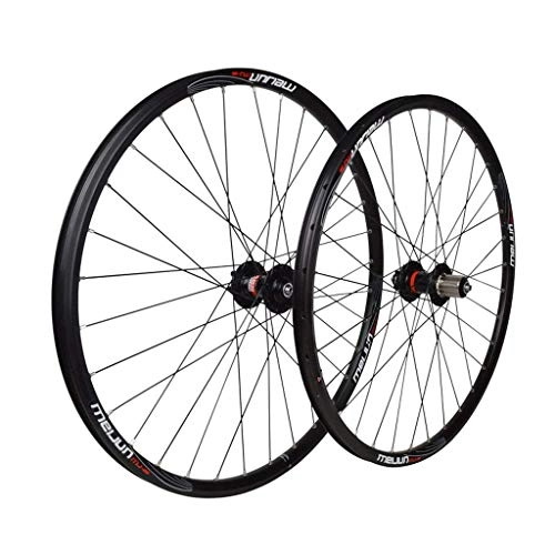 Mountain Bike Wheel : WYBD.Y Mountain Bike 26 Inch Aluminum Alloy Four Hub Bearing Quick Release Disc Brake Wheel Set