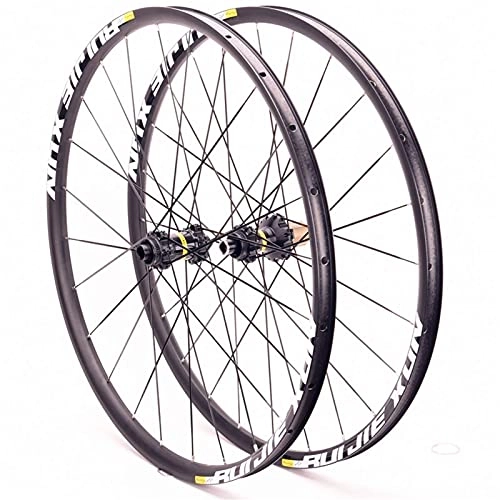 Mountain Bike Wheel : XCZZYC 26 / 27.5 / 29-inch Mountain Bike Wheel Set Disc Brake Mtb Wheels Quick Release Six Holes 21mm Height 24 Holes (Color : 8-11 speed, Size : 26inch)