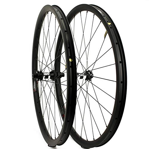 Mountain Bike Wheel : Yuanan 29er Carbon Wheel Cross Country XC mountain bike wheelset 33mm width rim with DT 350 MTB Hub