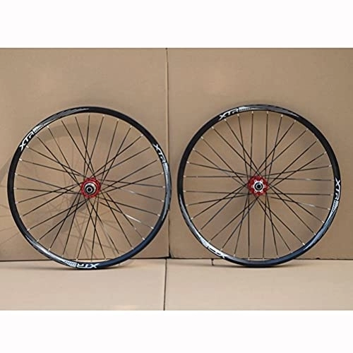Mountain Bike Wheel : YUDIZWS Wheelset Bike Mtb 26 / 27.5 / 29 Inch Mountain Cycling Wheels 32 Holes Quick Release Disc Brake Compatible With 8 / 9 / 10 / 11 Speed Cassette (Color : B, Size : 26inch)