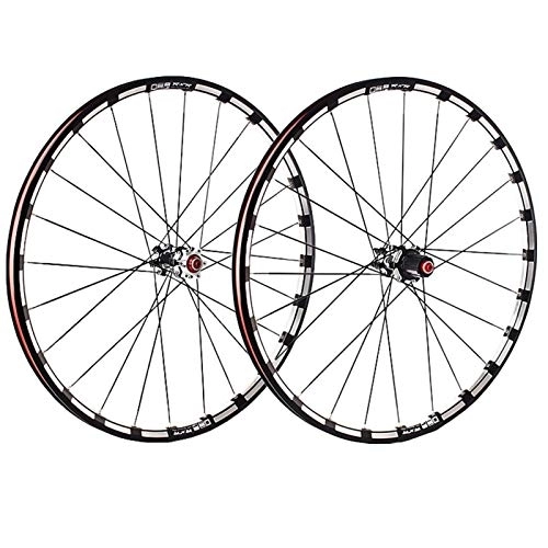 Mountain Bike Wheel : ZCXBHD 26 / 27.5 / 29 Inch Carbon Fiber Hub Mountain Bike Wheelset MTB Front Rear Wheel 5 Bearing Double Wall 7 8 9 10 11 Speed Cassette (Color : Quick Release, Size : 29inch)