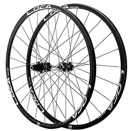 Mountain Bike Wheel : ZCXBHD Mountain Bike Wheelset 26 / 27.5 / 29 Inch Ultralight Aluminum Alloy Rim 24 Holes Disc Brake MTB Front & Rear Wheels Quick Release 12-speed Micro-spline Flywheel (Color : Silver, Size : 27.5in)