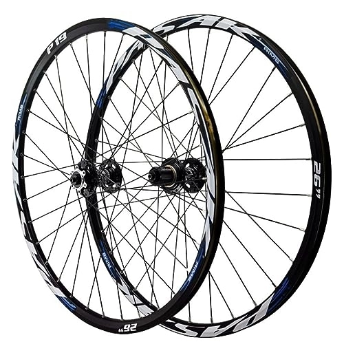 Mountain Bike Wheel : ZECHAO 26 / 27.5 / 29 Inch Bicycle Wheels, Aluminum Alloy Peilin Bearing 12 Speed Flywheel Quick Release Six Claws Mountain Bike Wheel Set Wheelset (Color : Black hub, Size : 27.5inch)