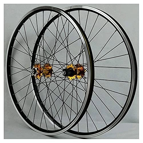 Mountain Bike Wheel : ZECHAO 26 / 27.5 / 29 inch MTB Wheelset Bicycle Cycling Rim, Mountain Bike Wheel 32H Disc / Rim Brake 7-12speed QR Road Cyclocross Bicycle Wheelset (Size : 29inch)