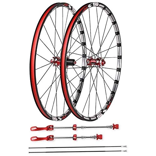 Mountain Bike Wheel : ZLYY Mountain Bike Wheelset, Wheel Set Bicycle, Wall Double Alloy Disc Brake Rim Hub for 26 / 27.5 Inch Widths From 1.75" To 2.125" Tires, 7 / 8 / 9 / 10 / 11 Speed, 27.5inch, 27.5inch