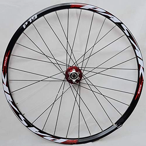 Mountain Bike Wheel : ZLYY MTB Mountain Bike 26 / 27.5 / 29 inch Bicycle Wheelset Sealed Bearings Alloy Hub Wheelset Disc Brake 32H Rims (Color : 29inch rear black)