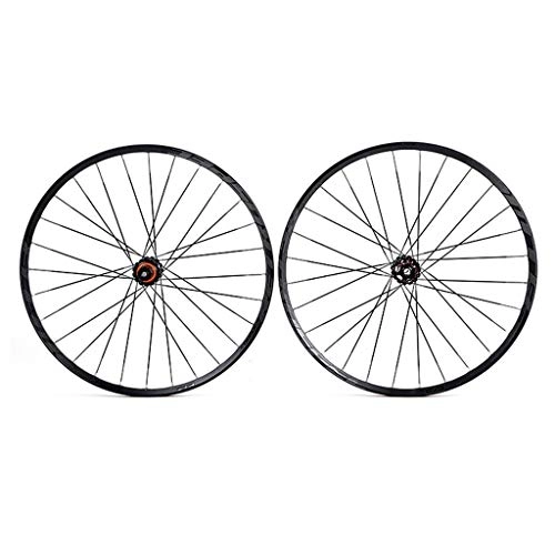 Mountain Bike Wheel : ZNND Mountain Bike Wheels, 27.5" Quick Release Disc Rim Brake Sealed Bearings MTB Rim 8 / 9 / 10 / 11 Speed