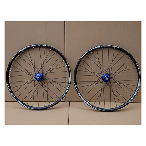 Mountain Bike Wheel : ZNND MTB Bicycle Wheelset 26 27.5 29 In Mountain Double Layer Alloy Rim Sealed Bearing 7-11 Speed Cassette Hub Disc Brake 1100g QR (Color : C, Size : 29in)