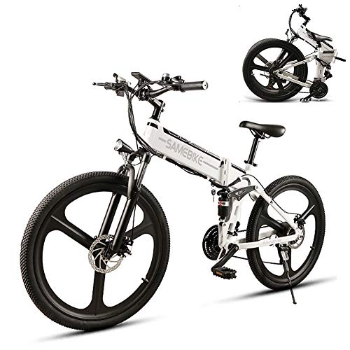 Vélo de montagne électrique pliant : LCLLXB MoteurTout-Puissant Vélo Électrique Puissant 26