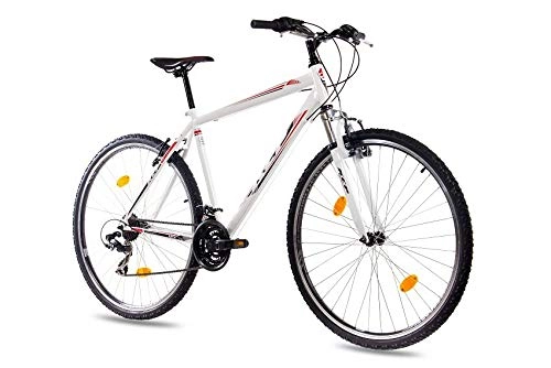 Vélo de montagnes : 28 "Mountain Bike vélo KCP VTT One Unisexe avec 21 vitesses Blanc