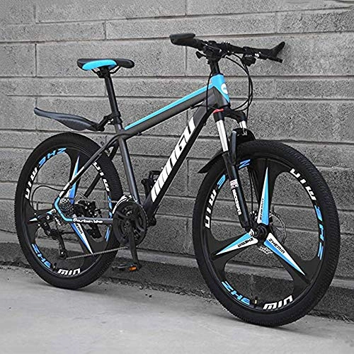 Vélo de montagnes : Bike Vélo Vélo Cyclisme en plein air Fitness Portable 26 pouces Vélos de montagne pour hommes, VTT tout terrain, VTT semi-rigide en acier à haute teneur en carbone, vélo de montagne avec siège réglab