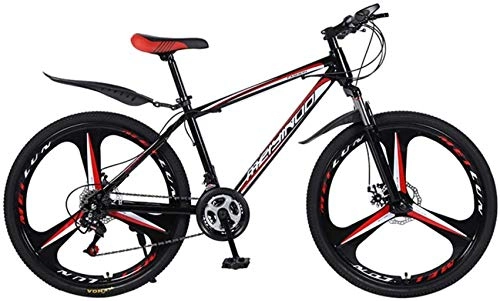 Vélo de montagnes : Ceiling Pendant Adult-bcycles BMX 26 Pouces VTT Vlo, en Acier au Carbone et Cadre en Alliage d'aluminium, Double Disque de Frein, Hardtail Mountain Bike (Color : A, Size : 24 Speeds)