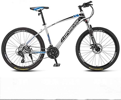 Vélo de montagnes : Ceiling Pendant Adult-bcycles BMX 66 Pouces Mountain Bikes 21, 24, 27, 30 Vitesse VTT 26 Pouces Roues vélo, Blanc, Rouge, Bleu, Noir (Color : D, Size : 24)