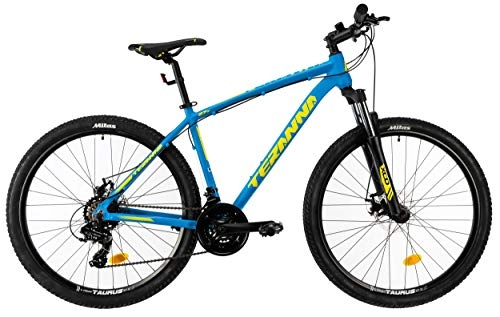Vélo de montagnes : DHS Teranna 2725 27, 5 Pouces 42 cm Homme 21SP Frein Disque Bleu
