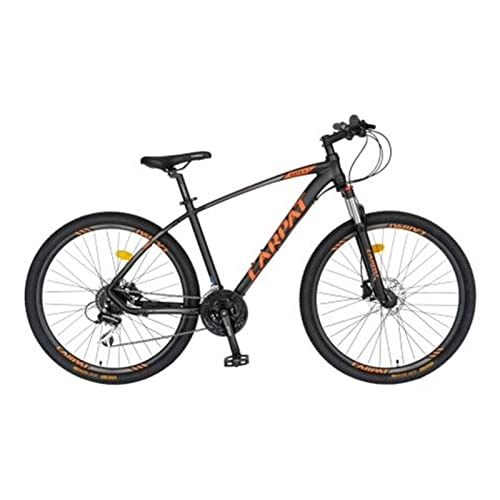 Vélo de montagnes : HGXC Vélo de Montagne avec Fourche à Suspension Cadre en Aluminium Frein à Disque hydraulique Roues de 27, 5 Pouces pour Hommes Femmes Jeunes Adultes (Color : Orange)