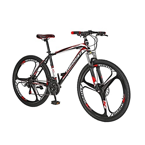 Vélo de montagnes : Hybike VTT HYX1 27, 5" 3 rayons Roues 21 vitesses Vélo de montagne Double frein à disque Noir