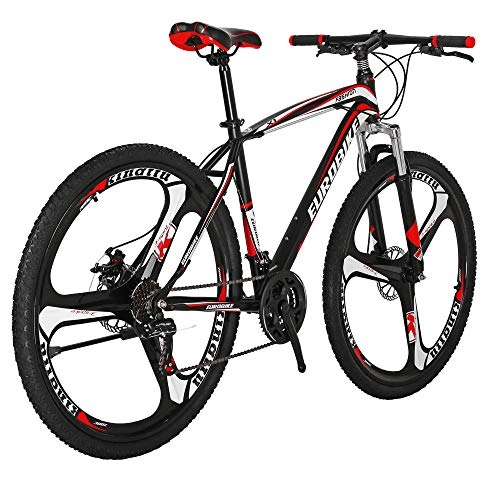 Vélo de montagnes : Hybike VTT HYX1 27, 5 pouces 3 rayons 21 vitesses double frein à disque Noir