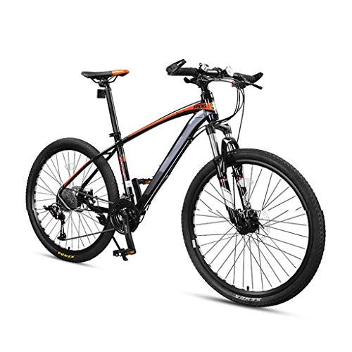 Vélo de montagnes : JXJ VTT Vélo 26 Pouces Alliage D'aluminium Cadre Vélo de Montagne Tout Suspendu 33 Vitesses Double Frein à Disque Bikes pour Hommes et Femmes