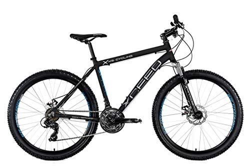 Vélo de montagnes : KS Cycling VTT Semi-Rigide 26'' Aluminium Xceed Noir TC 48 cm Adulte Unisexe, 48