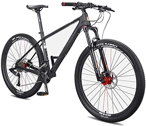Vélo de montagnes : Man VTT, 27, 5 pouces freins à disque VTT semi-rigide en fibre de carbone Grand vélo de montagne des pneus, 36 vitesses, 36 vitesse