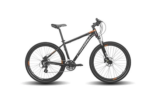 Vélo de montagnes : Minali R1 Adulte Mixte Adulte, Orange / Gris / Noir, Taille M