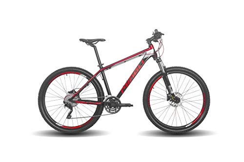 Vélo de montagnes : Minali X1 Adulte Unisexe Rouge / Blanc / Noir, M