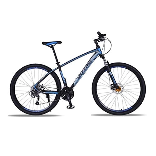 Vélo de montagnes : NoraHarry Flower En alliage d'aluminium 27 Vitesse 29 pouces Vélo de route VTT VTT Love sports (Color : 40 Black blue)