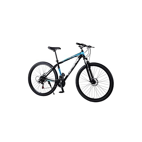 Vélo de montagnes : QYTEC zxc Vélo pour homme 29 pouces VTT en alliage d'aluminium ultraléger Double frein à disque Vélo de montagne sport en plein air (couleur : noir)