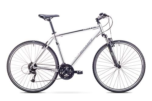 Vélo de montagnes : ROMET ORKAN 2M Crossrad Mixte Adulte, Noir / Gris, M