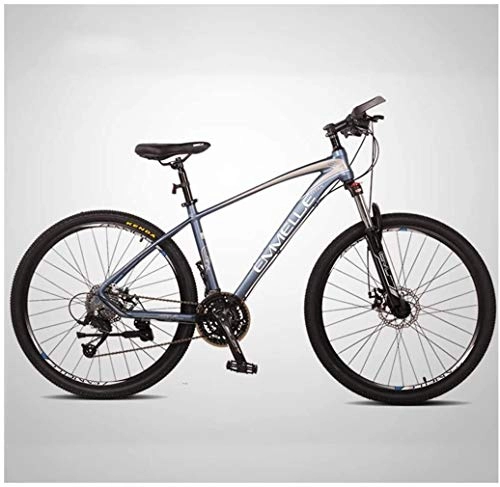 Vélo de montagnes : VTT 27 vitesses, pneus 27.5 pouces Suspension avant VTT Femmes Enfants Adultes, vélos hardtail rouge, bleu