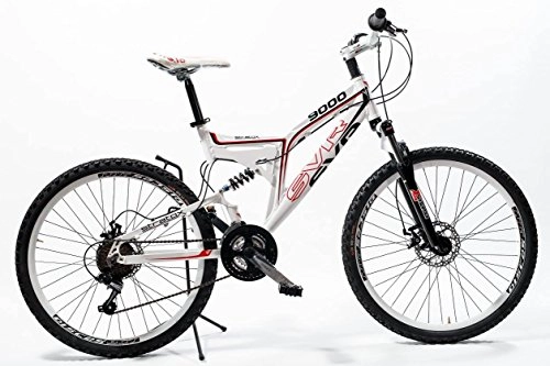 Vélo de montagnes : Vélo en aluminium avec double suspension et freins à disque