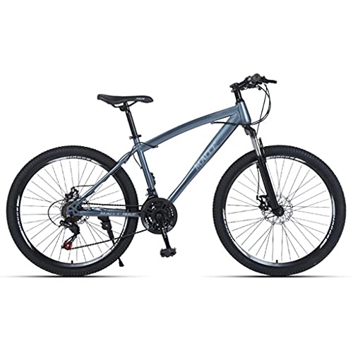 Vélo de montagnes : Vélo for enfants 24 / 26 pouces VTT Mountain Trail Bike, vélos à cadre en acier à haute teneur en carbone 27 vitesses ? Double frein à disque for adultes / 8678 ( Color : Style2 , Size : 24inch21 speed )