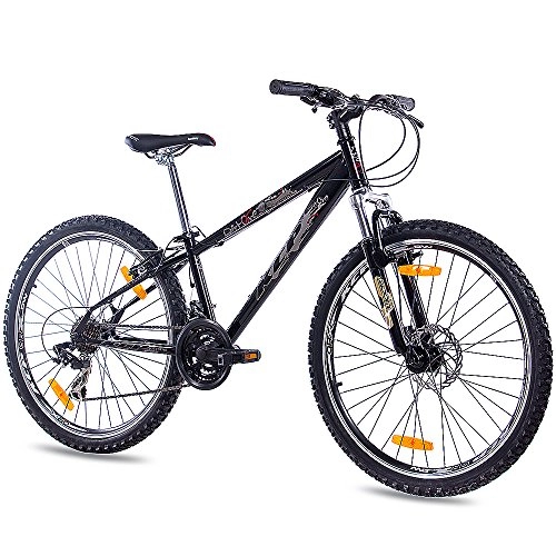 Vélo de montagnes : Vélo VTT 26" - Dirt Bike - Pour adolescents - KCP Dirt One - Avec Shimano 21 vitesses - Noir