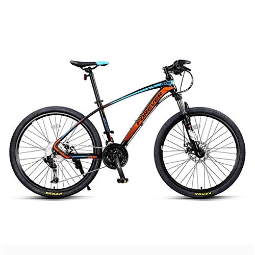 Vélo de montagnes : WLMGWRXB Cadre en Aluminium à la Mode, vélo de Montagne de 33 Pouces à 26 Vitesses, Bleu